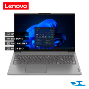Portátil Lenovo V15-G4 ABP Amd Ryzen 7 7730U /Ram 8GB /512GB SSD /15" / FreeDos