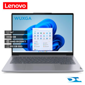 Portátil Lenovo THINKBOOK 14 G7 ARP AMD RYZEN 77735HS /RAM 32GB /512GB SSD/ 14" / W11P