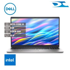 Portátil Dell DC 15250 Intel Core  I5 1334U/Ram 8GB/ 512GB SSD /15"/Free