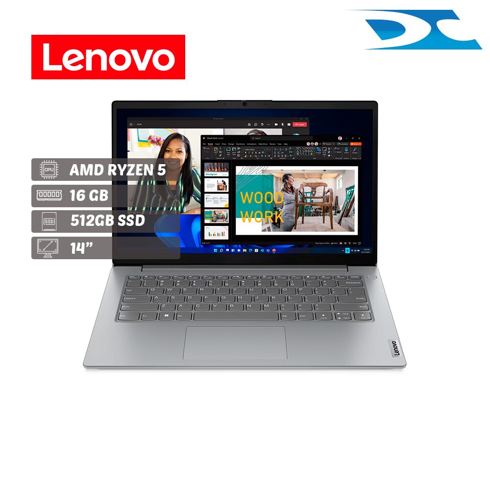 Portátil Lenovo V14 G4 AMN Amd Ryzen 5 7520U /Ram 16GB/ 512GB SSD /14"/ Free