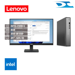PC Lenovo Tiny Neo 50Q G5 Intel Core 5 210H/Ram 8GB/256GB/ Free /Monitor 24”